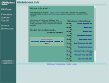 Tablet Screenshot of hisbobness.info